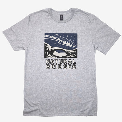 Natural Bridges National Monument at Night T-Shirt
