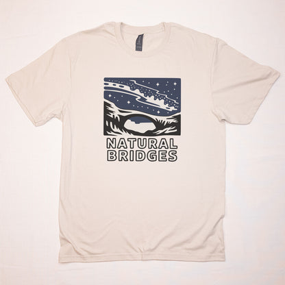 Natural Bridges National Monument at Night T-Shirt