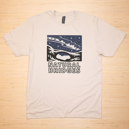 Natural Bridges National Monument at Night T-Shirt