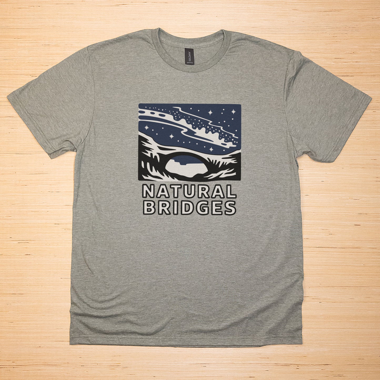 Natural Bridges National Monument at Night T-Shirt