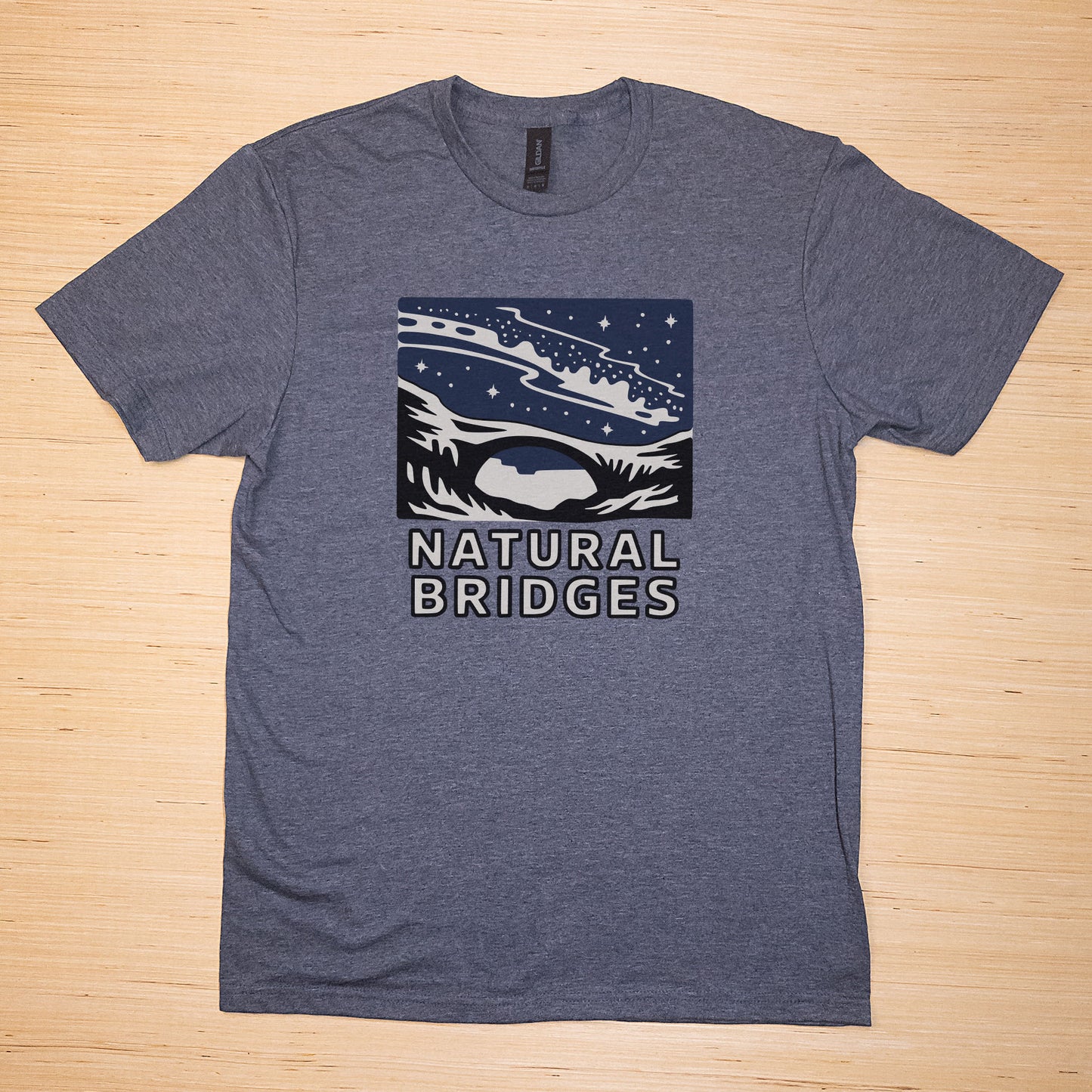 Natural Bridges National Monument at Night T-Shirt