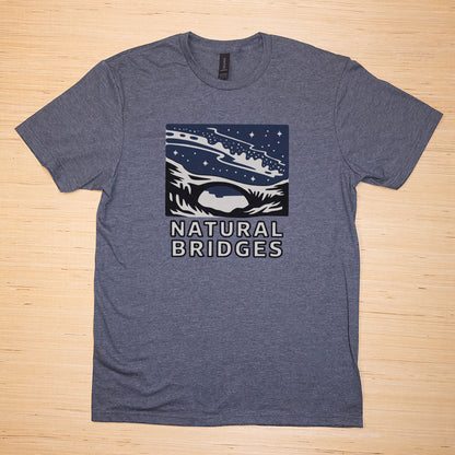 Natural Bridges National Monument at Night T-Shirt