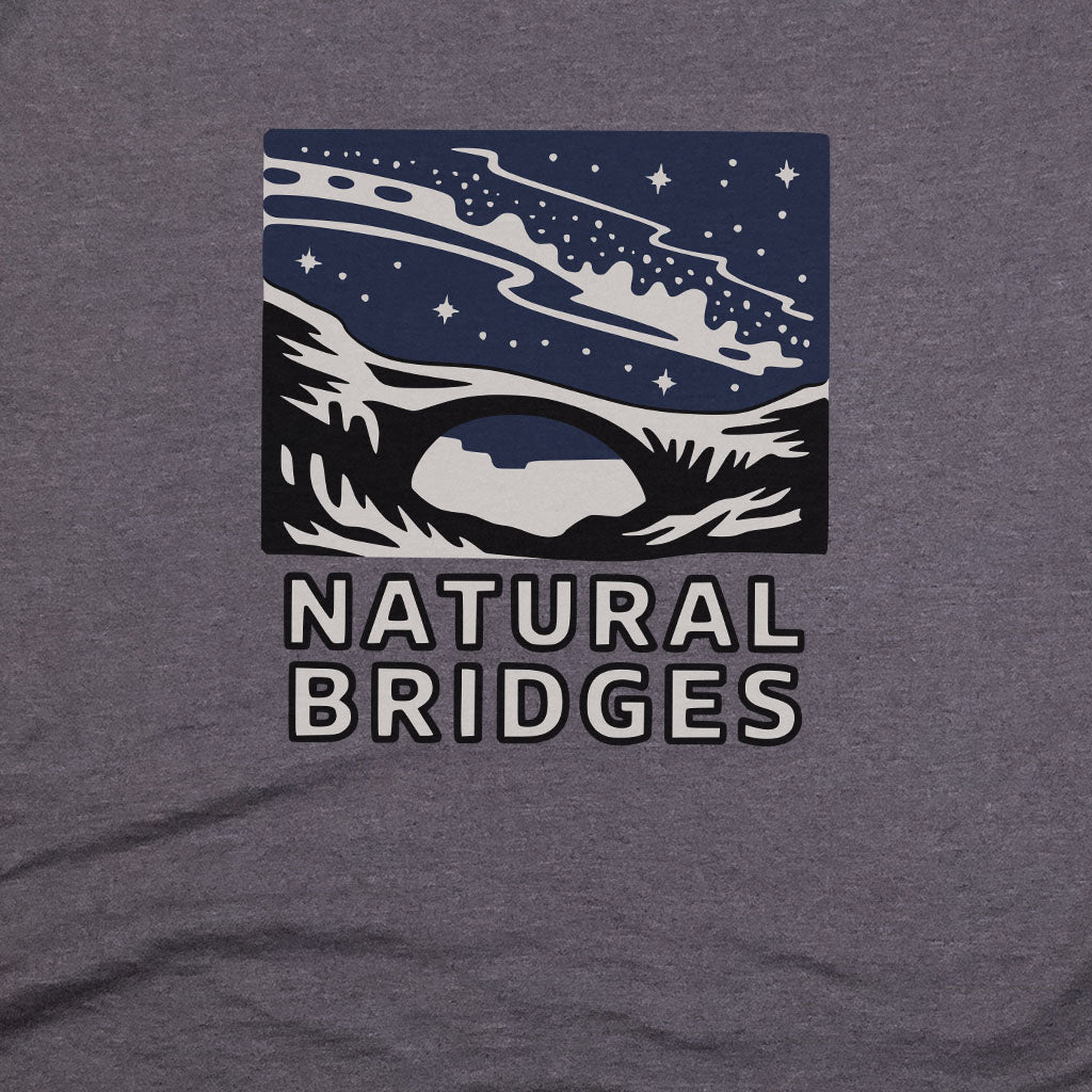 Natural Bridges National Monument at Night T-Shirt