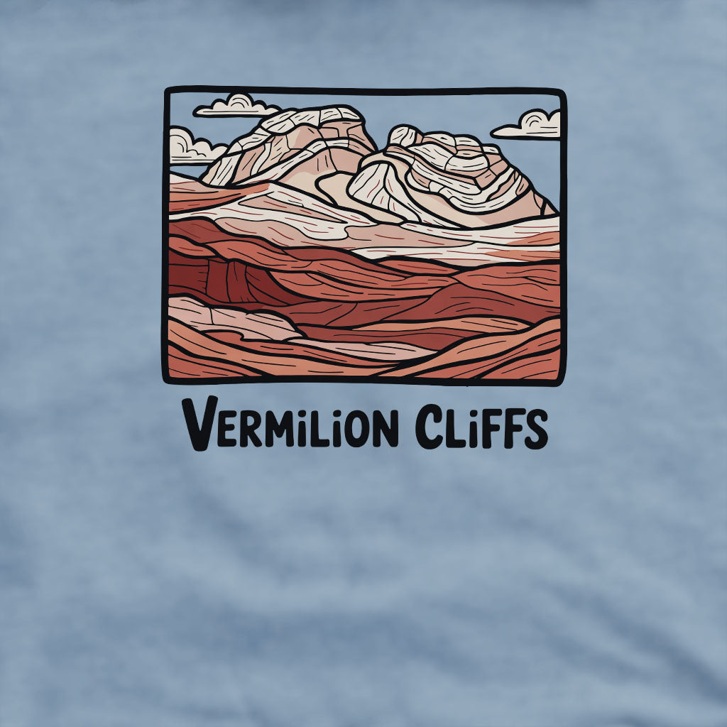Vermilion Cliffs Crewneck Sweatshirt Adventure and Outdoors Themed Sweatshirt
