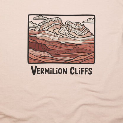 Vermilion Cliffs T-Shirt Adventure and Outdoors Themed T-Shirt