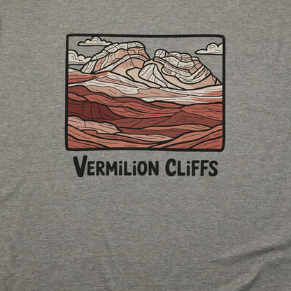Vermilion Cliffs T-Shirt Adventure and Outdoors Themed T-Shirt