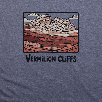 Vermilion Cliffs T-Shirt Adventure and Outdoors Themed T-Shirt