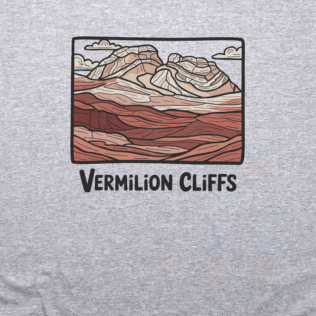 Vermilion Cliffs T-Shirt Adventure and Outdoors Themed T-Shirt