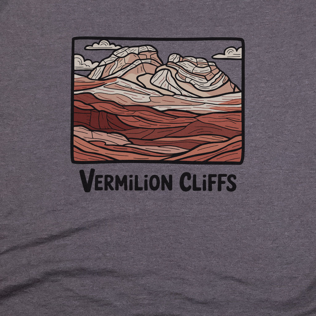 Vermilion Cliffs T-Shirt Adventure and Outdoors Themed T-Shirt