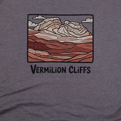 Vermilion Cliffs T-Shirt Adventure and Outdoors Themed T-Shirt