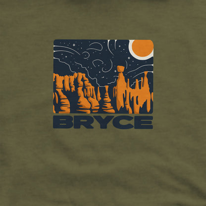 Bryce Canyon National Park at Night Crewneck Sweatshirt