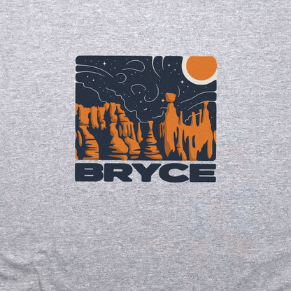 Bryce Canyon National Park at Night Crewneck Sweatshirt