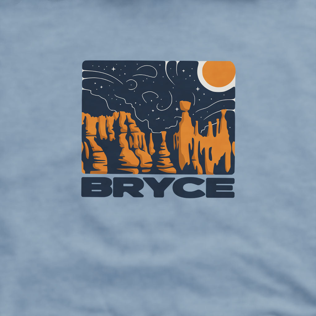 Bryce Canyon National Park at Night Crewneck Sweatshirt