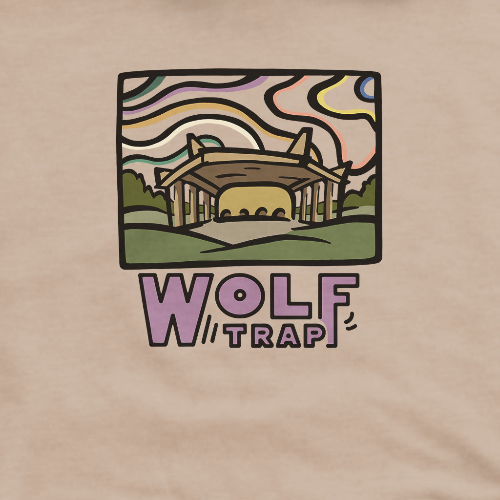 Wolf Trap Hoodie Adventure and Outdoors Themed Hoodie