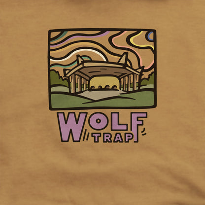 Wolf Trap Hoodie Adventure and Outdoors Themed Hoodie