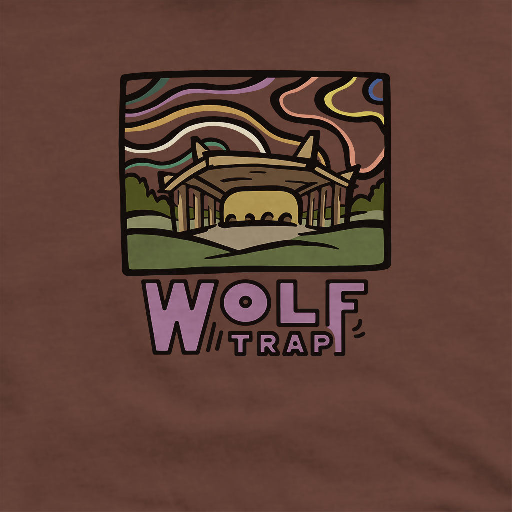 Wolf Trap Hoodie Adventure and Outdoors Themed Hoodie