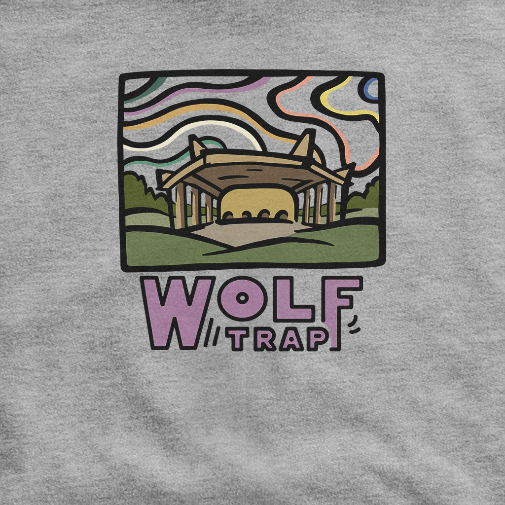 Wolf Trap Hoodie Adventure and Outdoors Themed Hoodie
