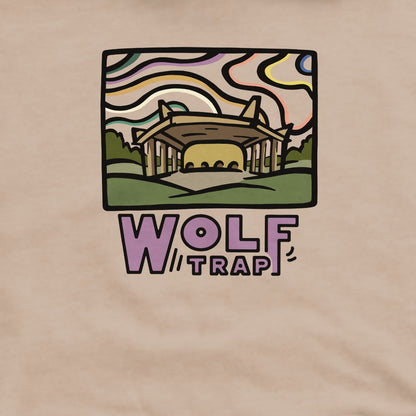 Wolf Trap Crewneck Sweatshirt Adventure and Outdoors Themed Sweatshirt