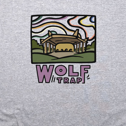 Wolf Trap Crewneck Sweatshirt Adventure and Outdoors Themed Sweatshirt
