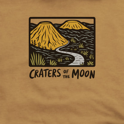 Craters of the Moon National Monument Hoodie Adventure and Outdoors Themed Hoodie