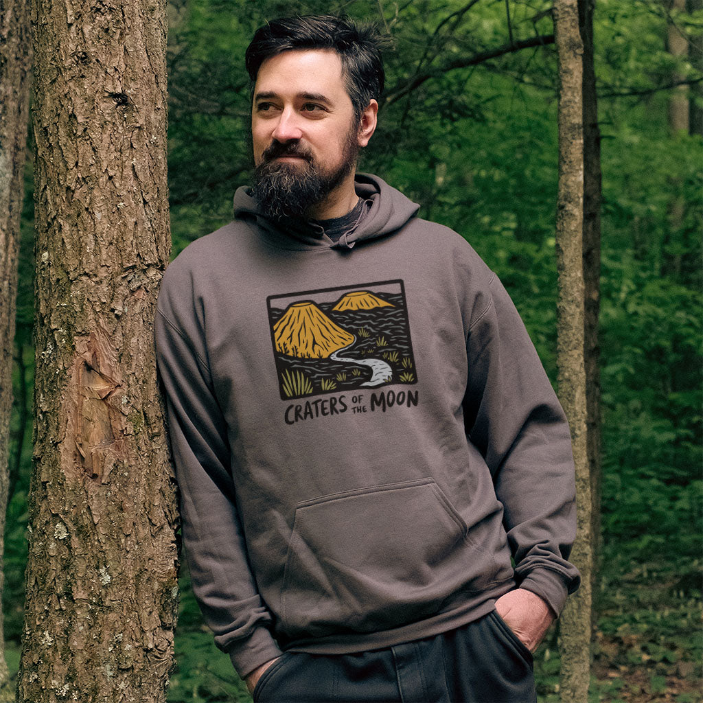 Craters of the Moon National Monument Hoodie Adventure and Outdoors Themed Hoodie