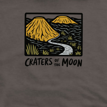 Craters of the Moon National Monument Crewneck Sweatshirt Adventure and Outdoors Themed Sweatshirt