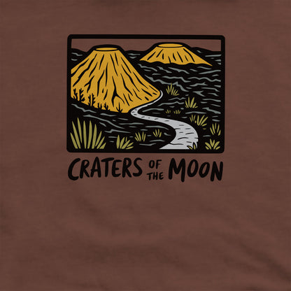 Craters of the Moon National Monument Crewneck Sweatshirt Adventure and Outdoors Themed Sweatshirt