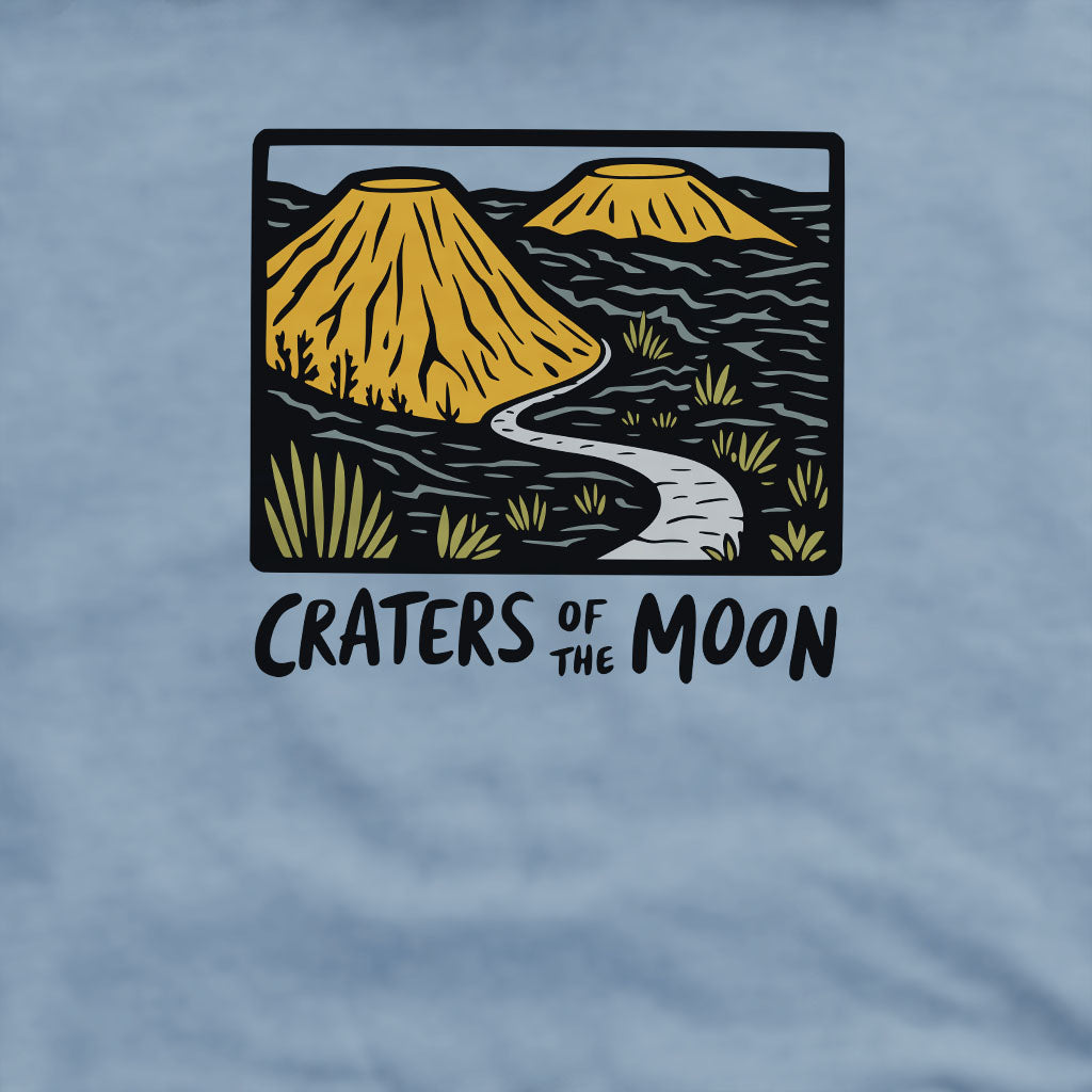 Craters of the Moon National Monument Crewneck Sweatshirt Adventure and Outdoors Themed Sweatshirt