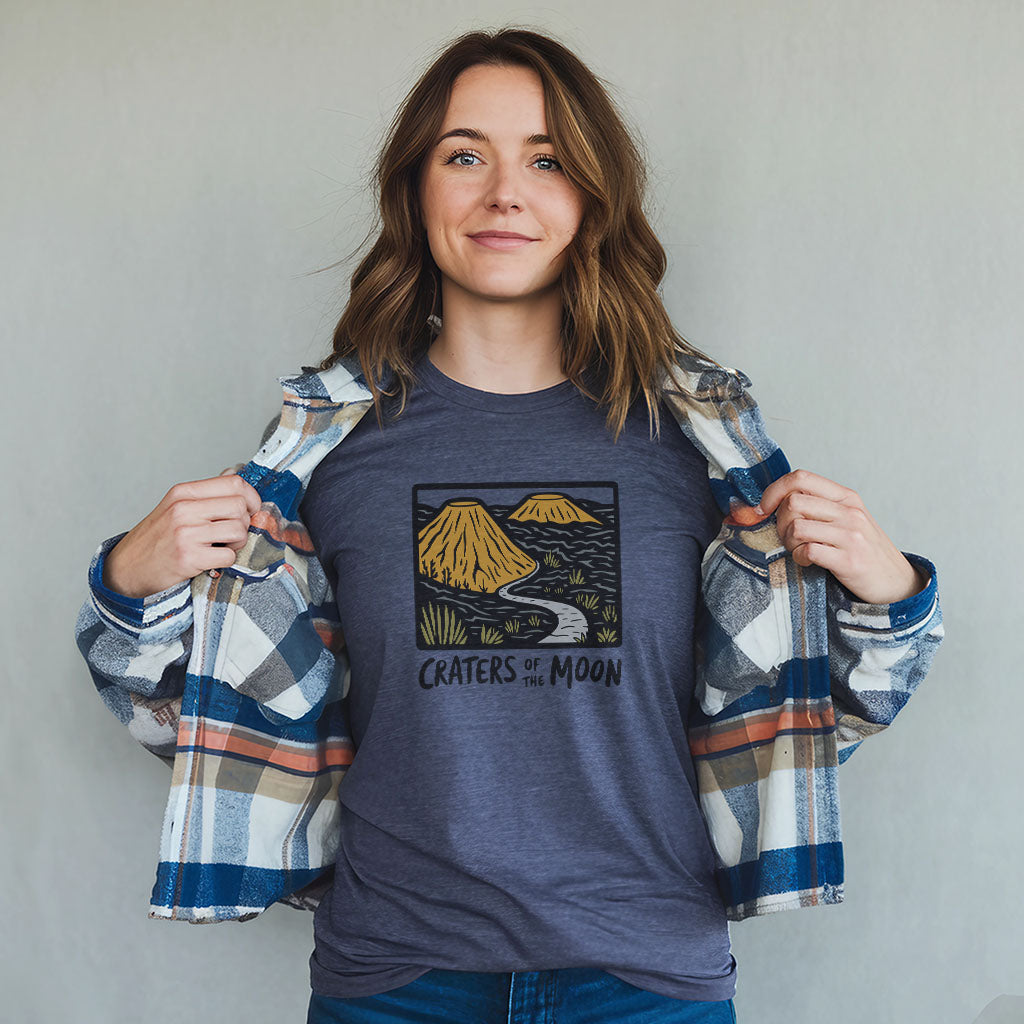 Craters of the Moon National Monument T-Shirt Adventure and Outdoors Themed T-Shirt