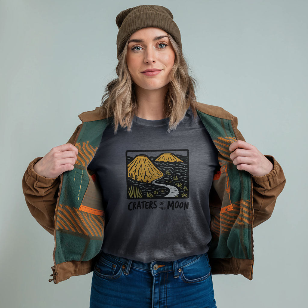 Craters of the Moon National Monument T-Shirt Adventure and Outdoors Themed T-Shirt