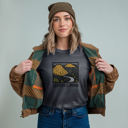 Craters of the Moon National Monument T-Shirt Adventure and Outdoors Themed T-Shirt