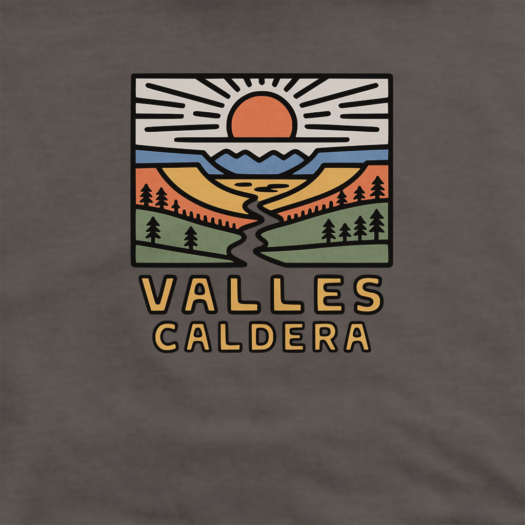 Valles Caldera National Preserve Hoodie Adventure and Outdoors Themed Hoodie