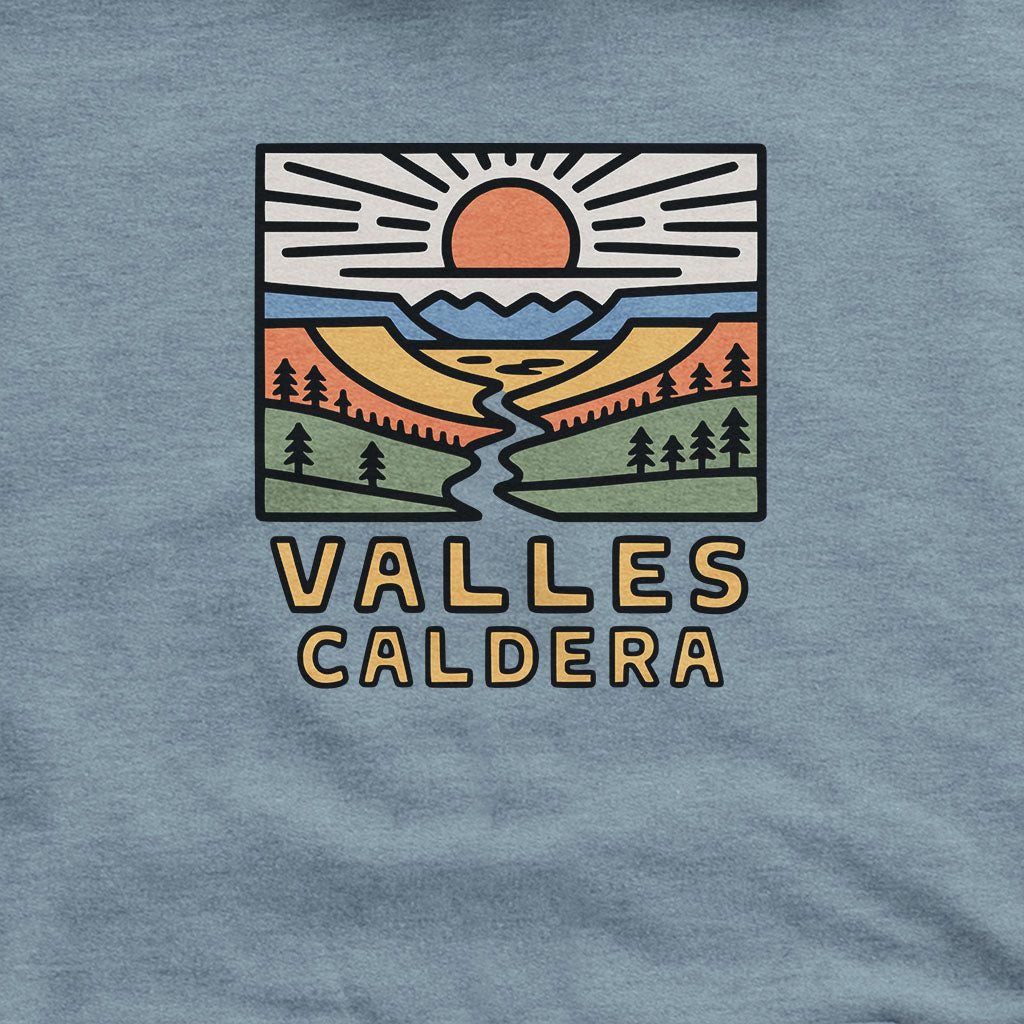 Valles Caldera National Preserve Hoodie Adventure and Outdoors Themed Hoodie