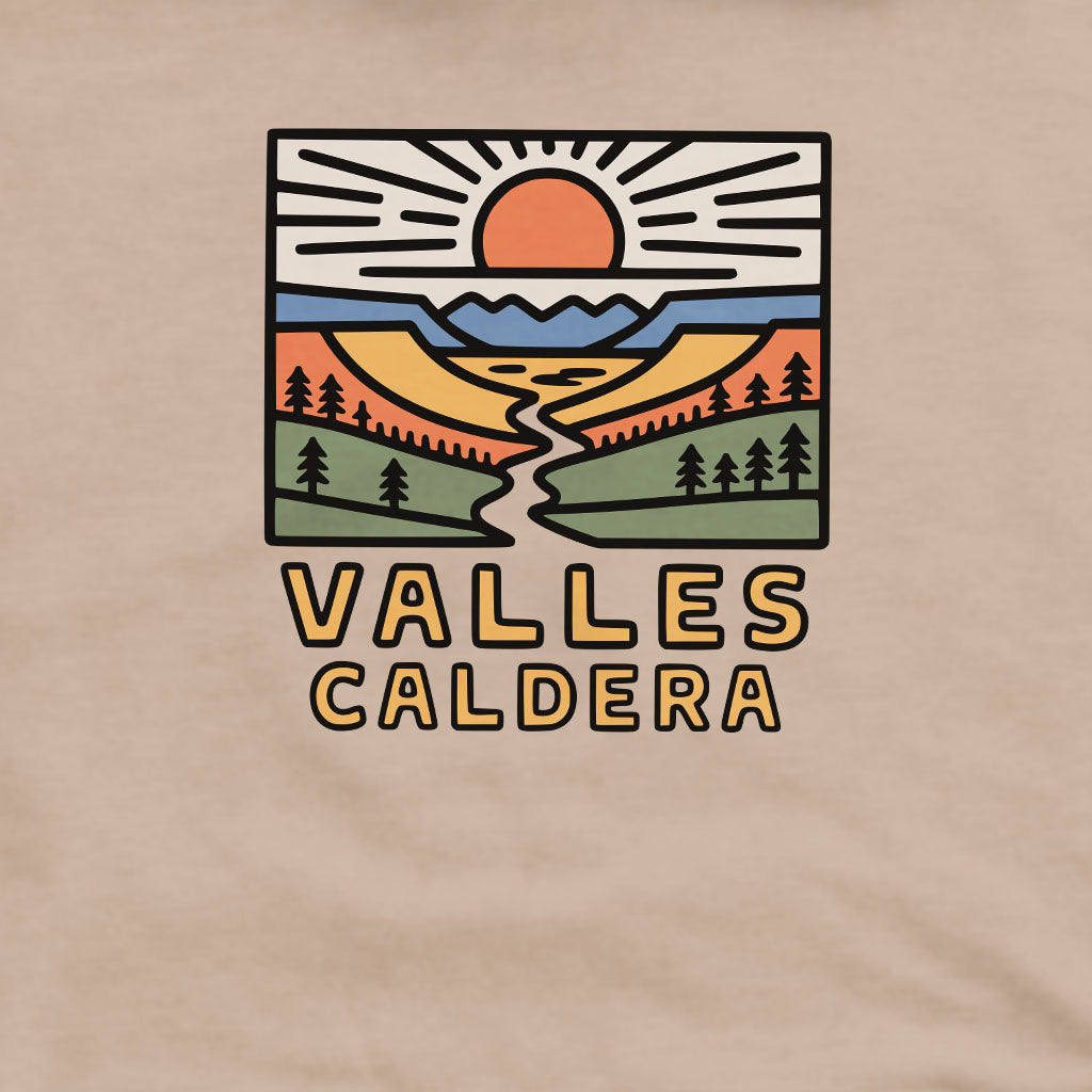 Valles Caldera National Preserve Sweatshirt Adventure and Outdoors Themed Sweatshirt