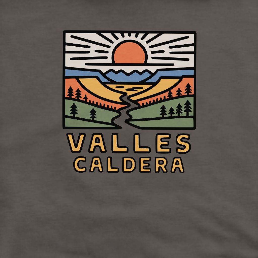 Valles Caldera National Preserve Sweatshirt Adventure and Outdoors Themed Sweatshirt