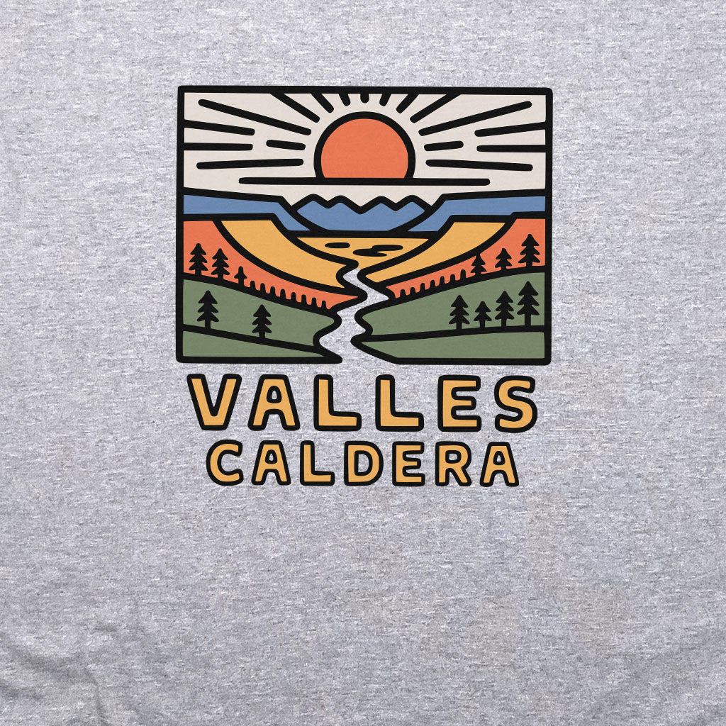 Valles Caldera National Preserve Sweatshirt Adventure and Outdoors Themed Sweatshirt
