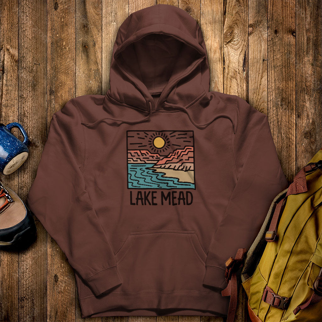 Lake Mead National Recreation Area Hoodie Cocoa Adventure and Outdoors Themed Hoodie