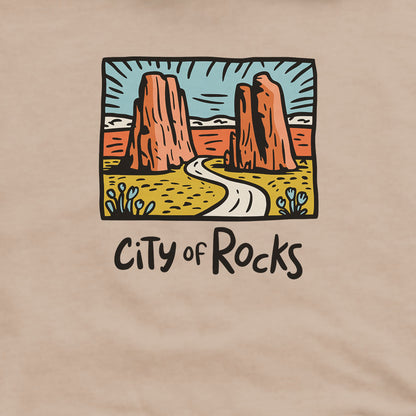 City of Rocks National Reserve Hoodie Adventure and Outdoors Themed Hoodie