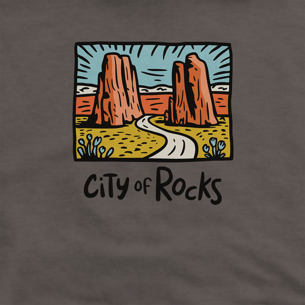 City of Rocks National Reserve Hoodie Adventure and Outdoors Themed Hoodie
