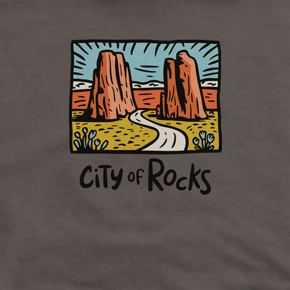 City of Rocks National Reserve Hoodie Adventure and Outdoors Themed Hoodie
