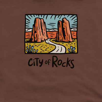City of Rocks National Reserve Hoodie Adventure and Outdoors Themed Hoodie