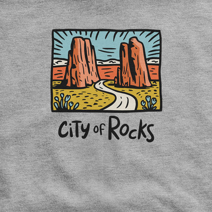 City of Rocks National Reserve Hoodie Adventure and Outdoors Themed Hoodie