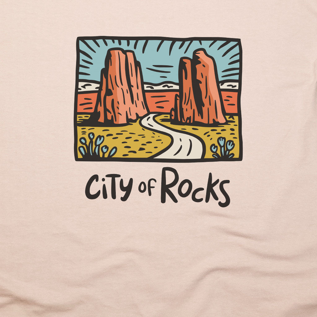 City of Rocks National Reserve T-Shirt Adventure and Outdoors Themed T-Shirt