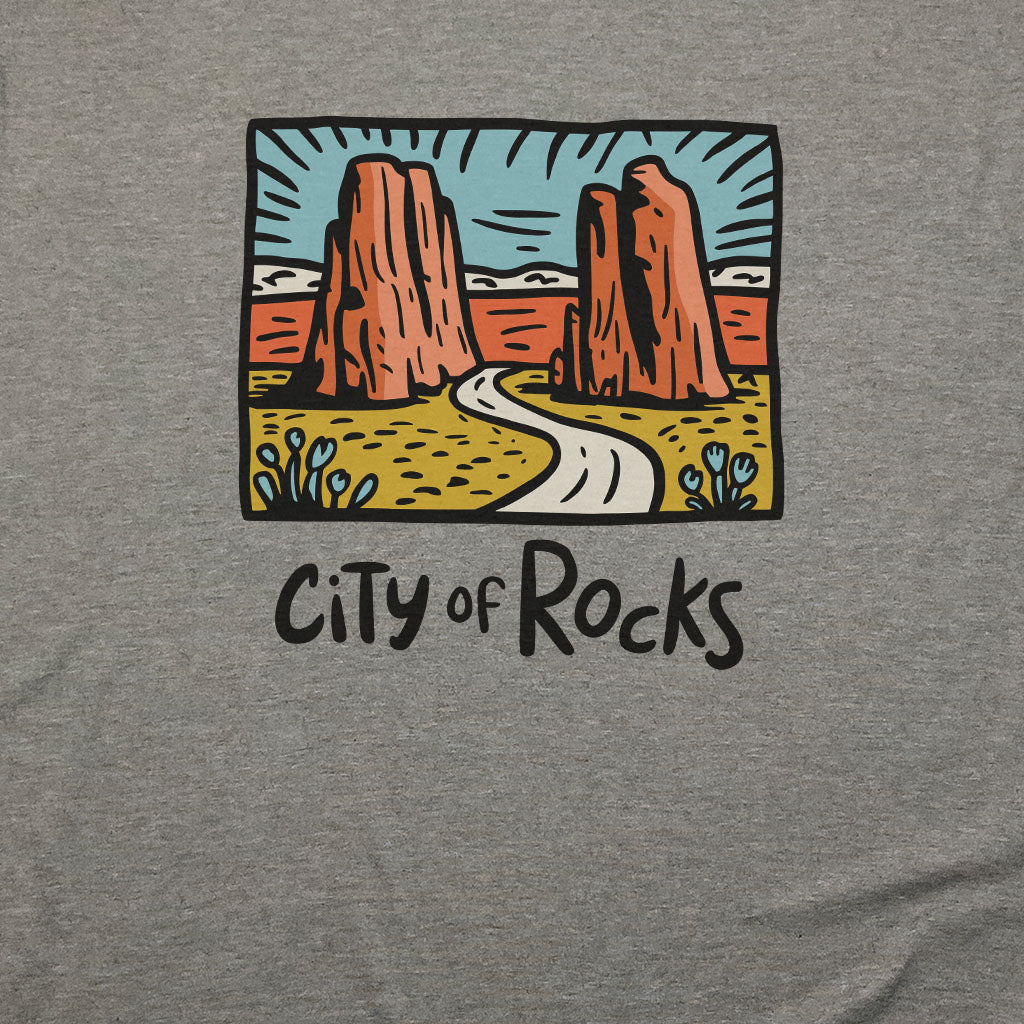 City of Rocks National Reserve T-Shirt Adventure and Outdoors Themed T-Shirt
