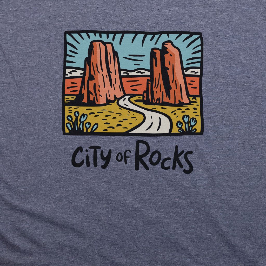 City of Rocks National Reserve T-Shirt Adventure and Outdoors Themed T-Shirt