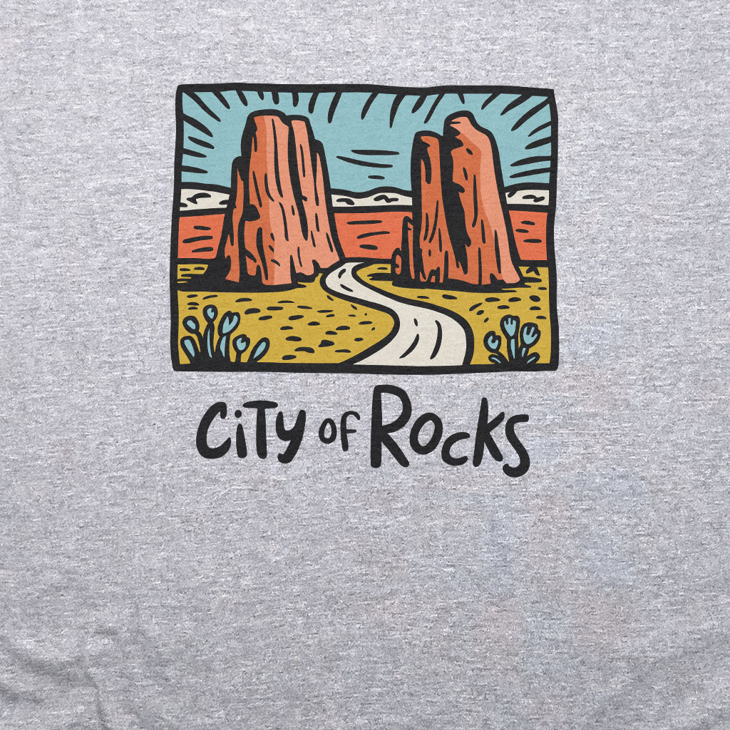 City of Rocks National Reserve T-Shirt Adventure and Outdoors Themed T-Shirt