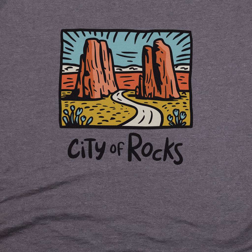 City of Rocks National Reserve T-Shirt Adventure and Outdoors Themed T-Shirt