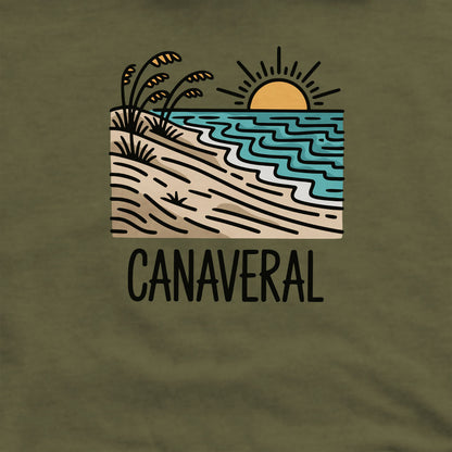 Canaveral National Seashore Crewneck Sweatshirt Adventure and Outdoors Themed Sweatshirt