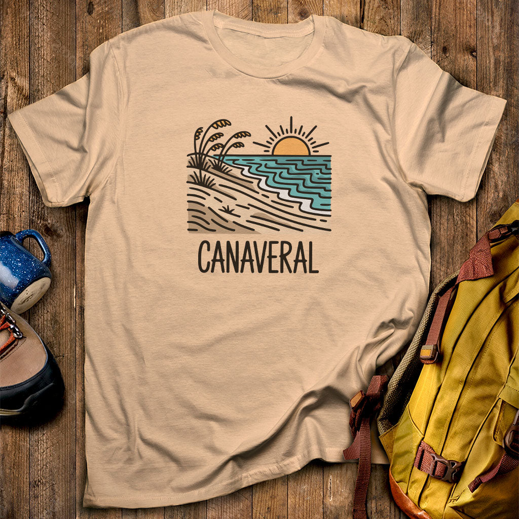 Canaveral National Seashore T-Shirt Sand Adventure and Outdoors Themed T-Shirt