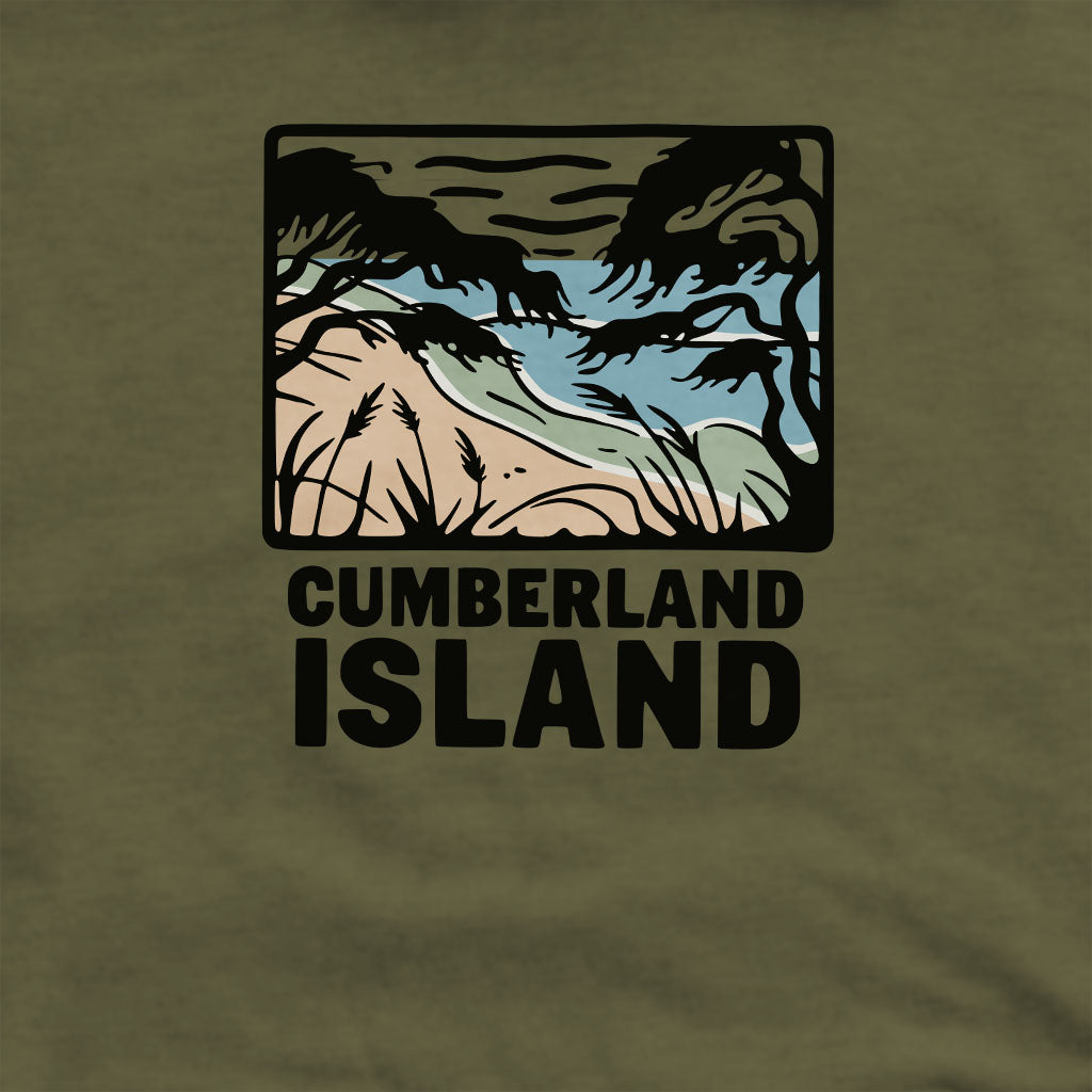Cumberland Island National Seashore Crewneck Sweatshirt Adventure and Outdoors Themed Sweatshirt